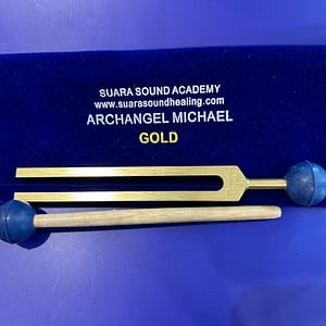Archangel Michael fork in Gold