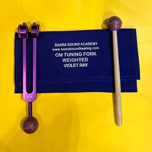 Weighted Om - 136.1 Hz in violet ray