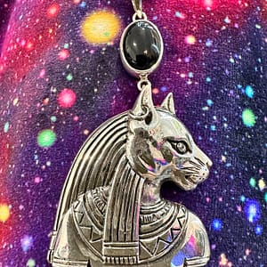 Silver Baset Pendant