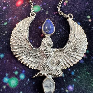 Silver Isis Pendant